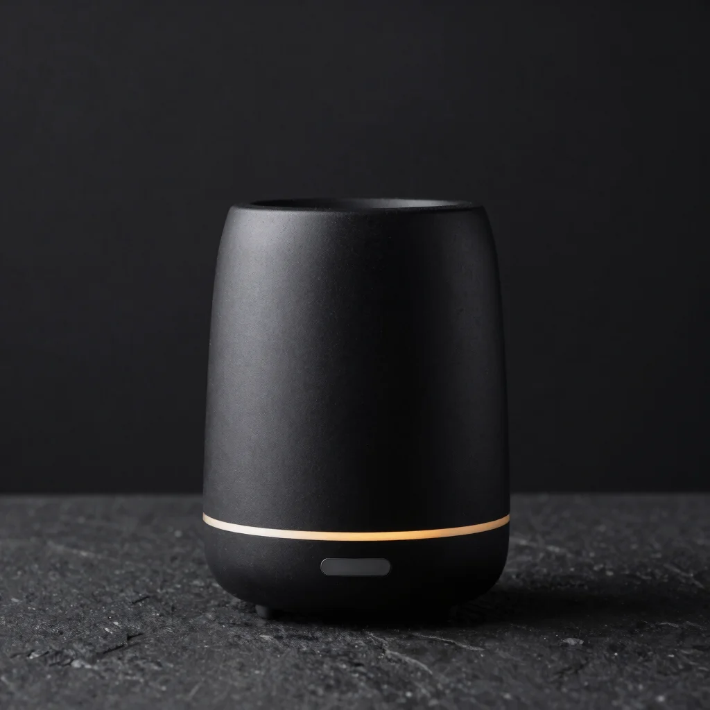 Ultrasonic Black Essential Oil Diffuser